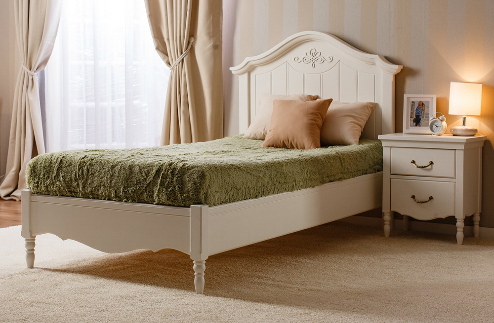 Кровать массив сосны Айно №2 1200х2000