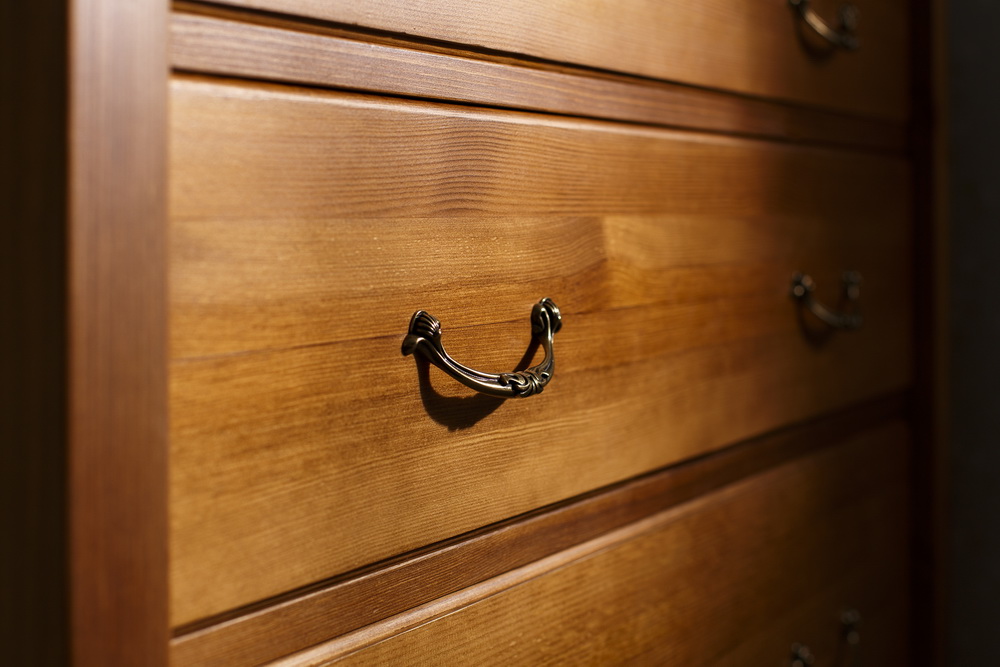 Комод с 3 ящиками белый Айно №7