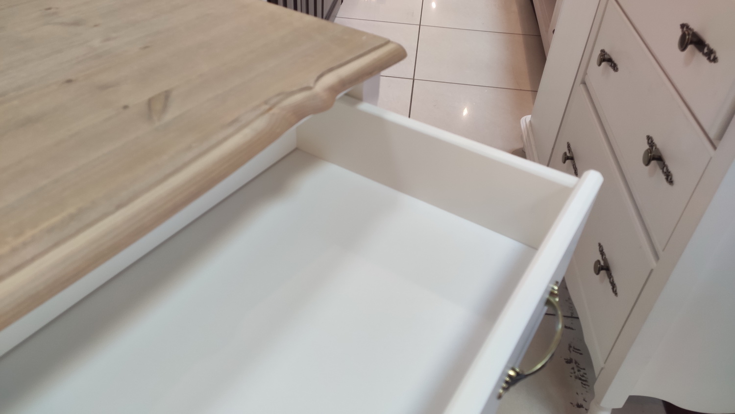 Комод с 3 ящиками массив сосны Ари-Прованс №1