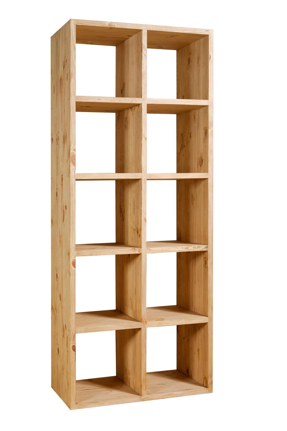 Стеллаж открытый Арль куб двойной 10 секций KCC10