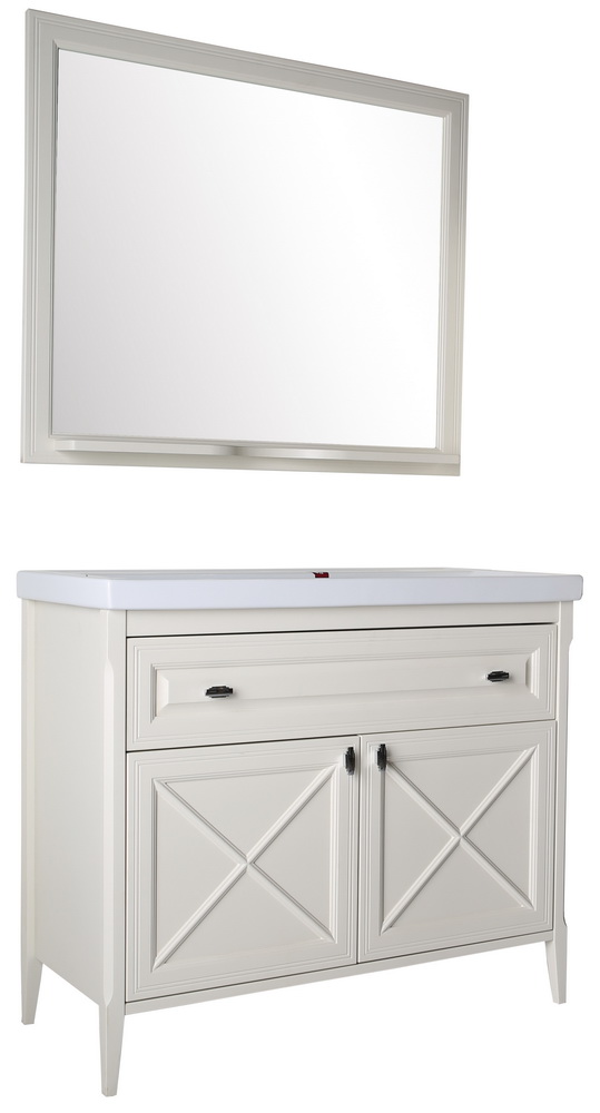 Зеркало Монте 100 с полочкой