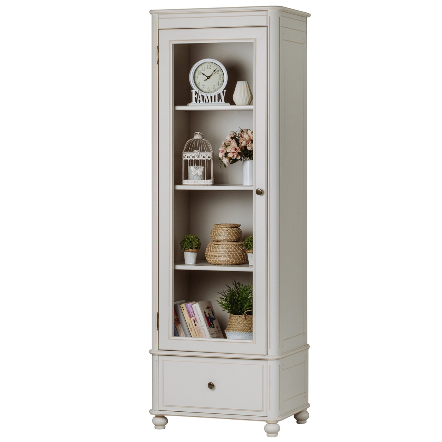 Шкаф книжный с ящиком Бетти №1