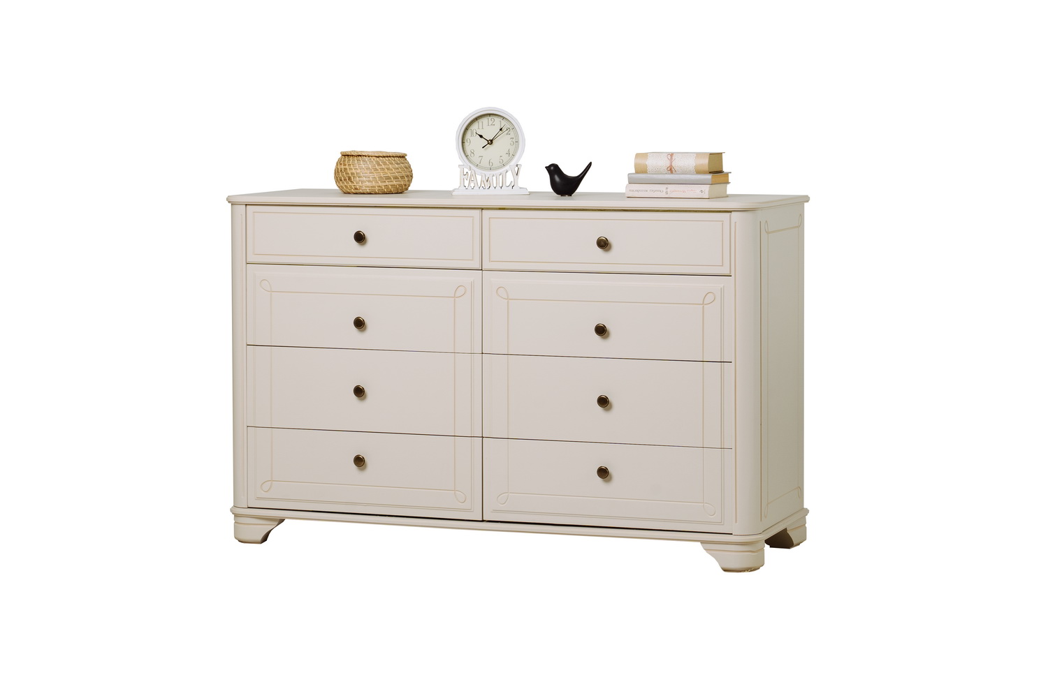 Комод с 8 ящиками массив сосны Бетти №10