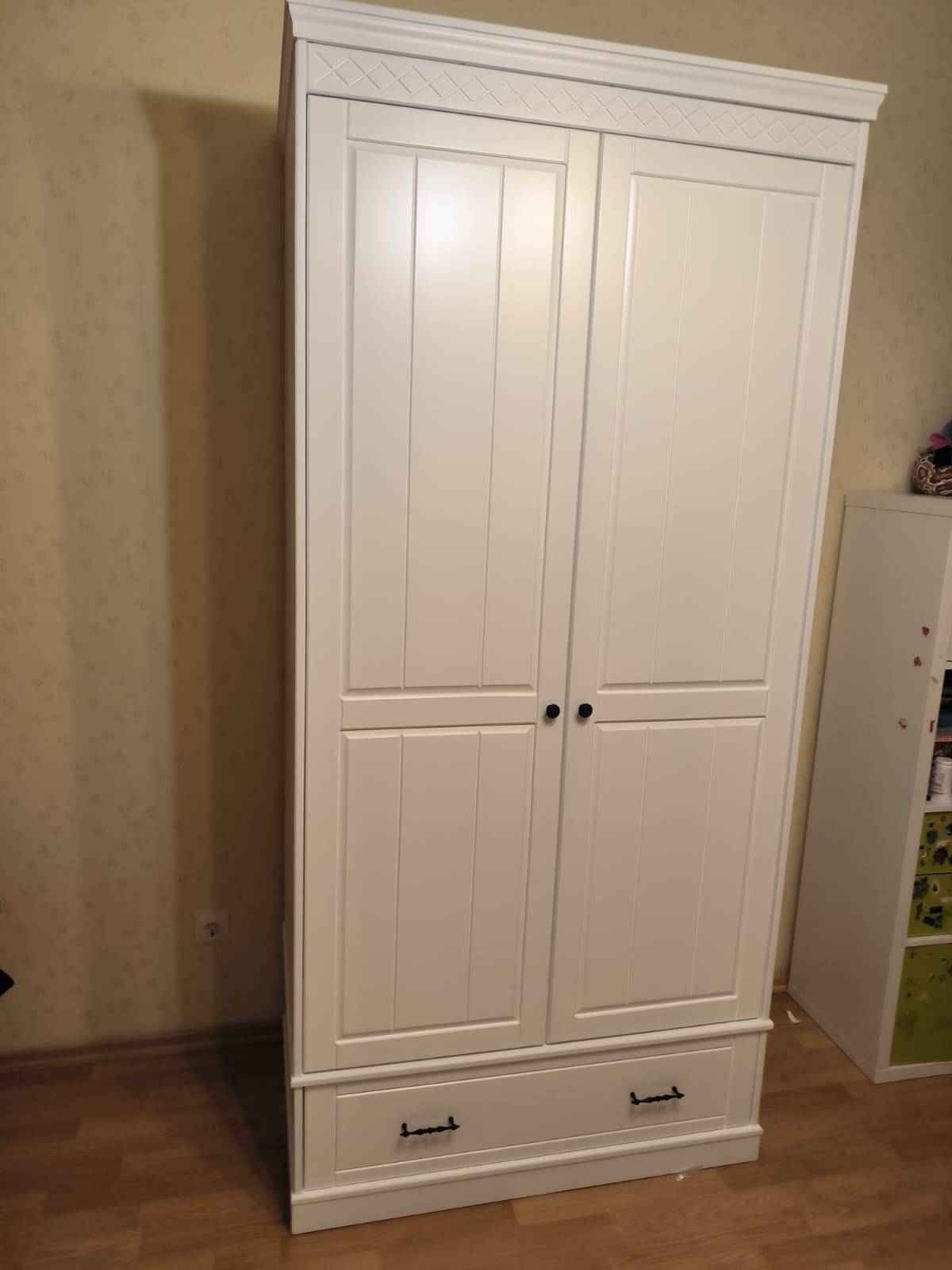 Шкаф Дания 2ств №3 (с 3-я ящиками внутри шкафа)