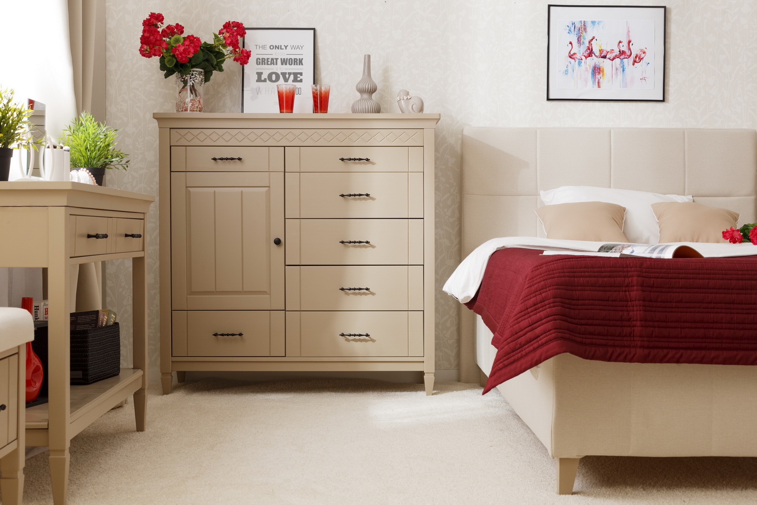 Комод с 8 ящиками сосна Дания №5