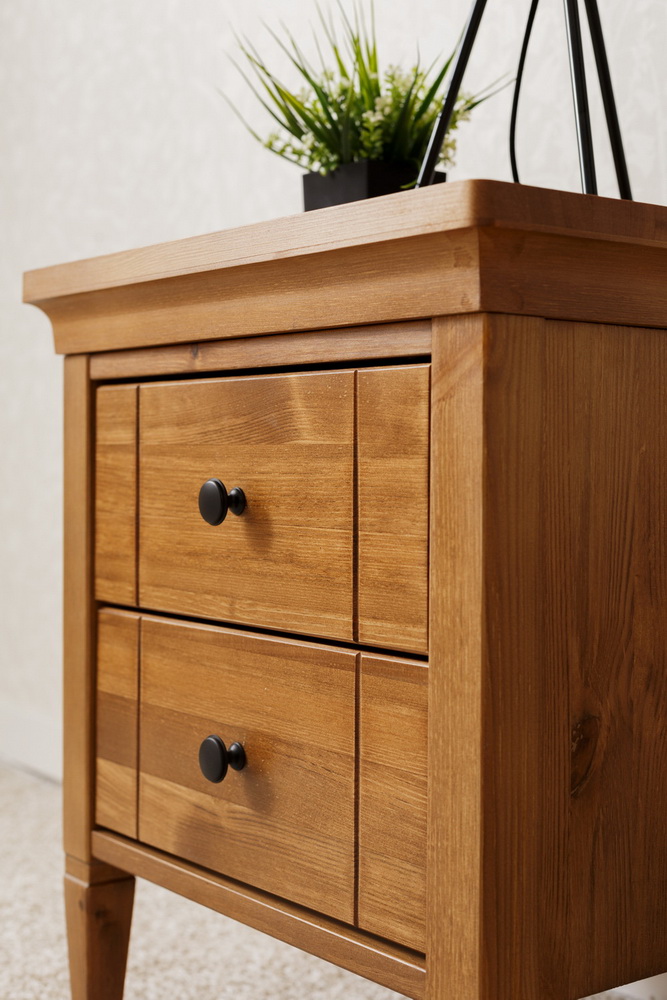 Тумба с ящиками массив сосны Дания №7