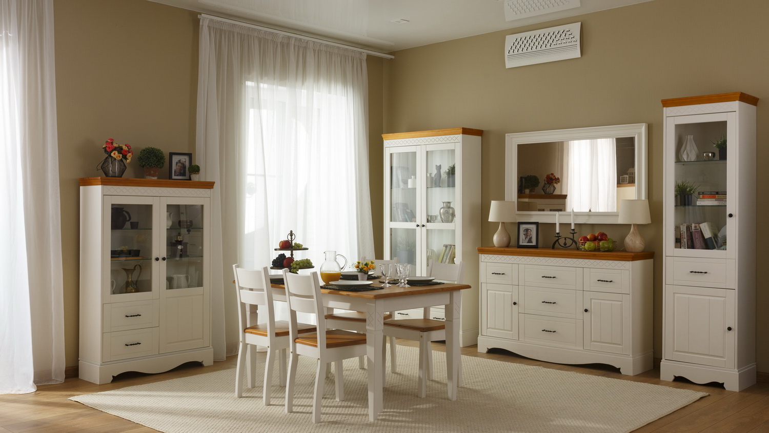 Комод с 5 ящиками массив сосны Дания №7