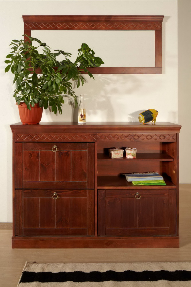 Зеркало из массива Дания №3