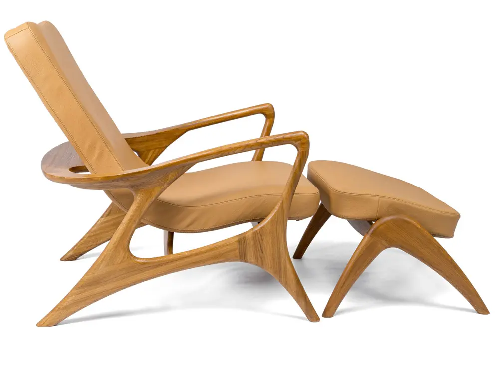 Подставка массив дуба Лира Комфорт (ткань)