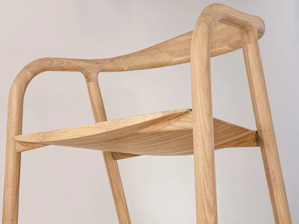 Стул массив дуба БИО