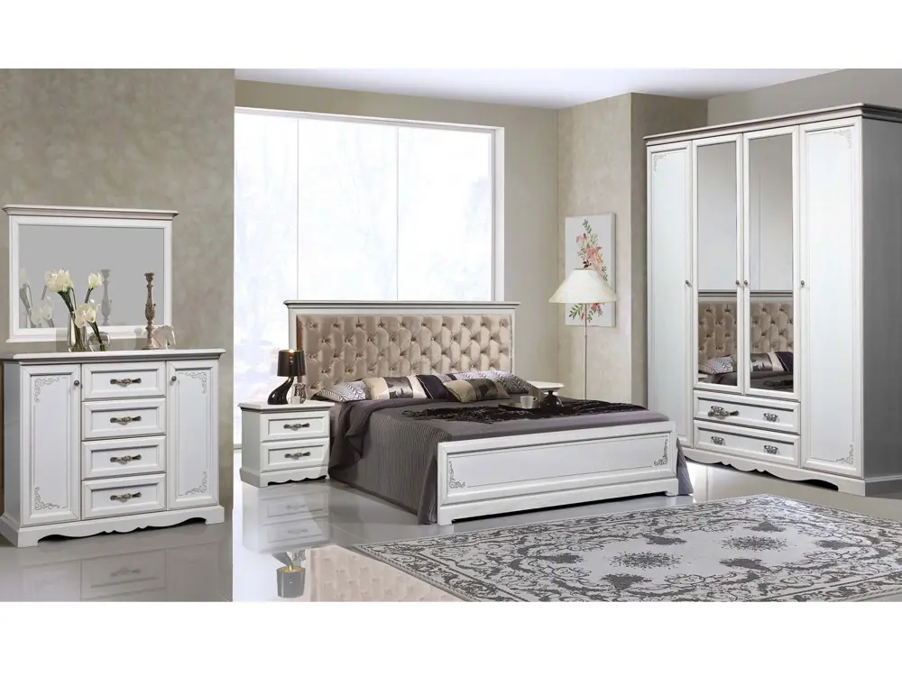 Шкаф 4-х дверный Ловелла ГМ 8801