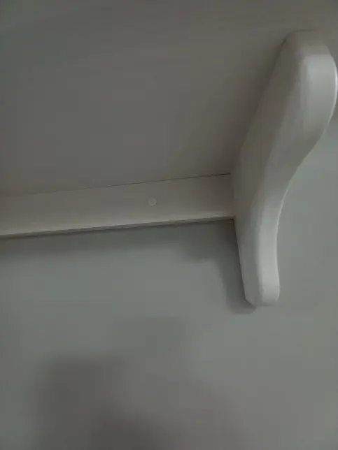 Полка настенная белая Бейли