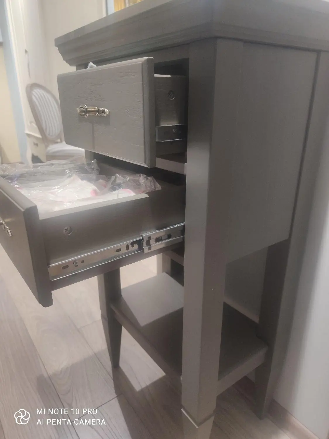 Тумба с 2 ящиками с полкой Бьерт 1-44 сосна