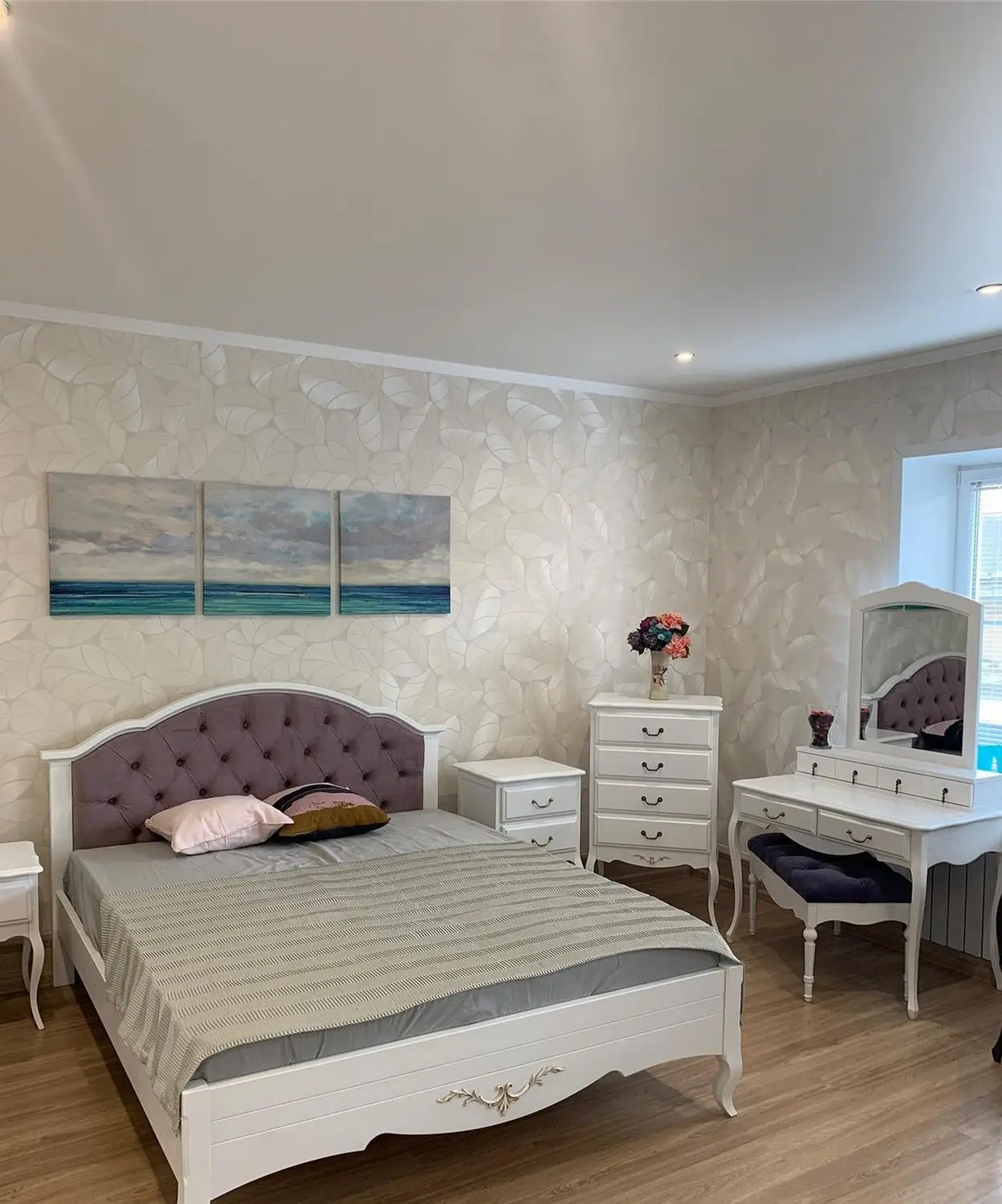 Кровать Флоренция 1600х2000 с каретной стяжкой