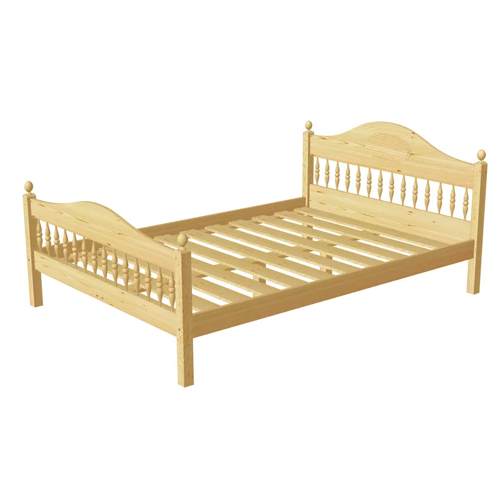 Кровать массив сосны дерево F2 1400х2000