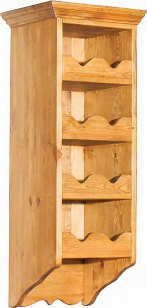 Шкаф настенный Прованс бутылочница 200 х 316 х 930 (ПЛ 23)