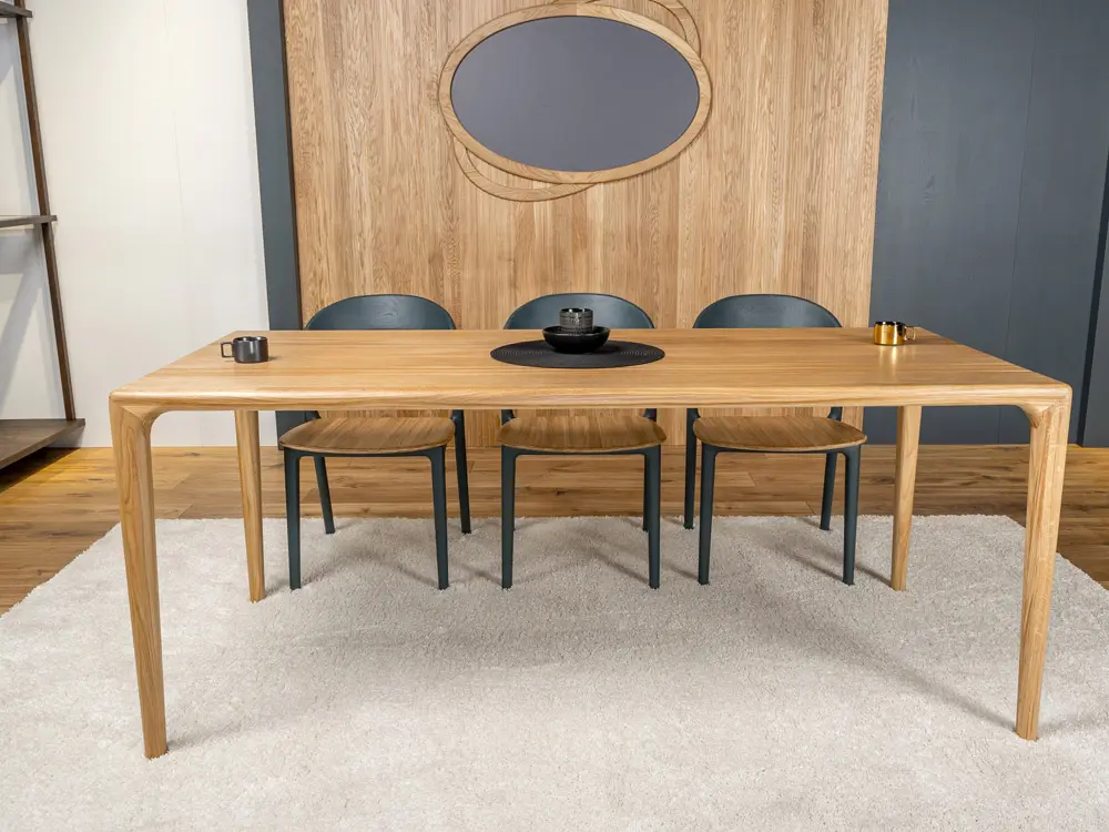 Стул из дуба Милина мягкий (ткань)