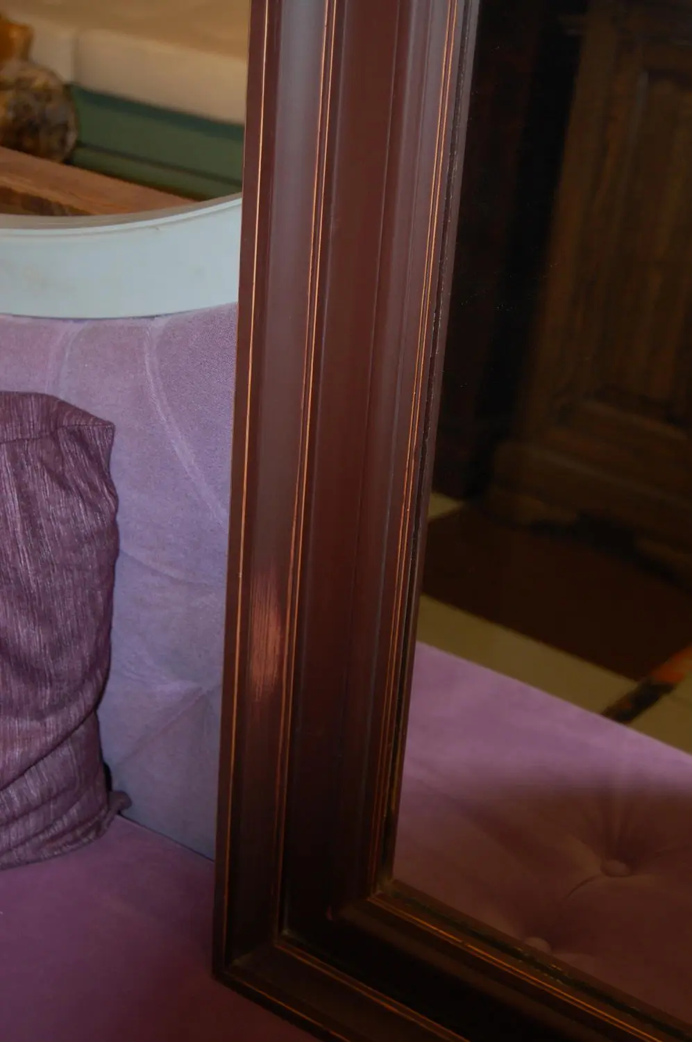 Зеркало Валенсия 2-43  сосна