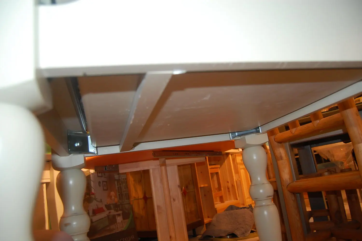 Стол Скандия обеденный круглый раздвижной 9.1.05