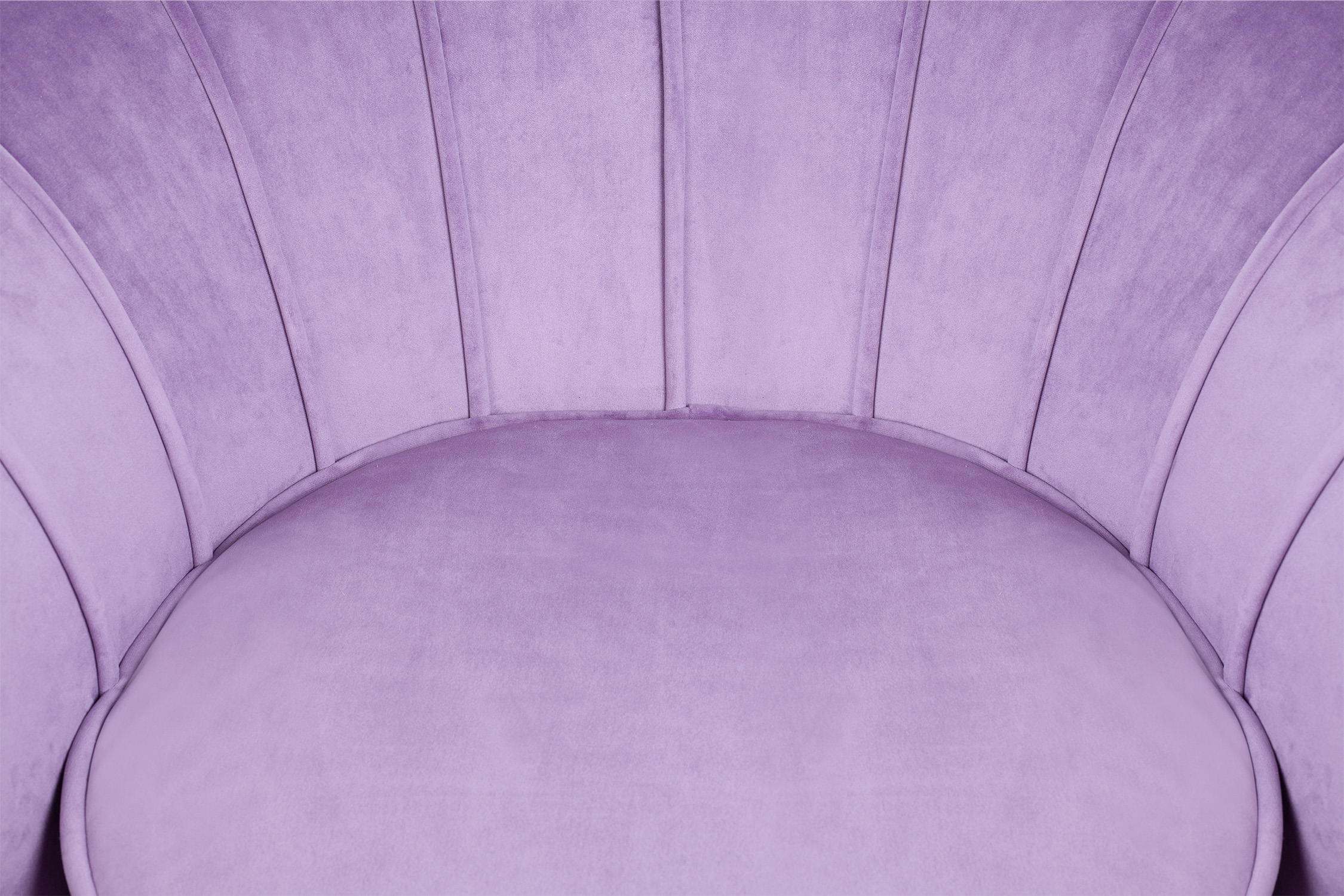 Низкое кресло ракушка Pearl Purple