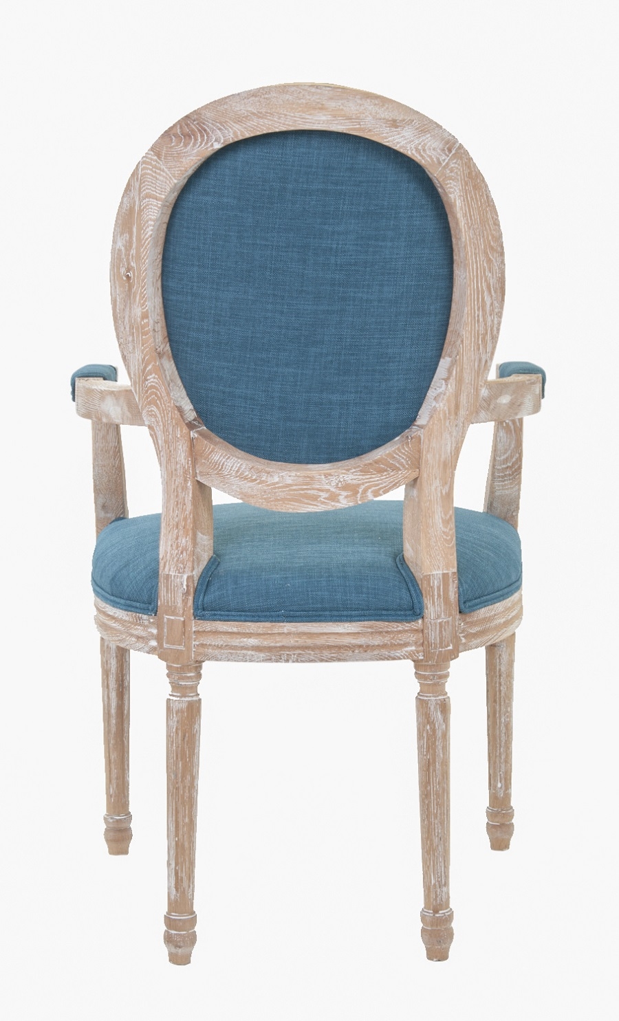 Мягкий стул с подлокотниками Diella Blue