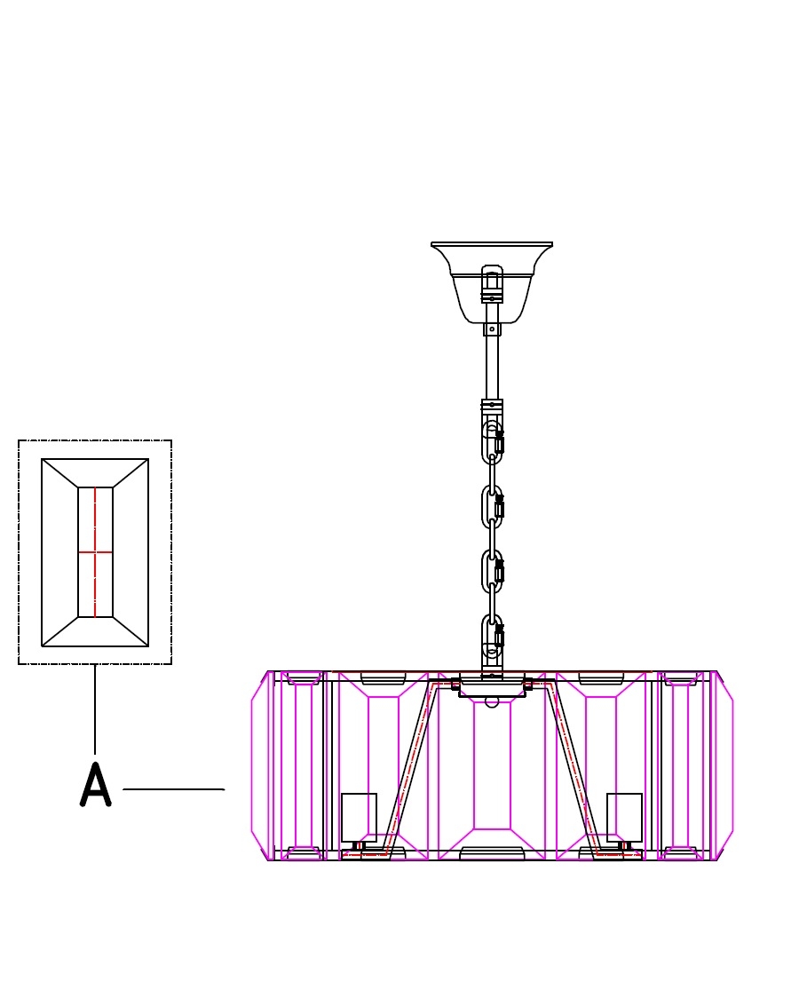 Люстра Harlow Round