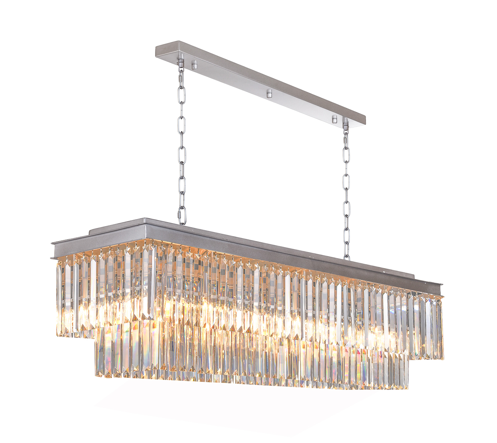 Люстра Odeon L120 Silver