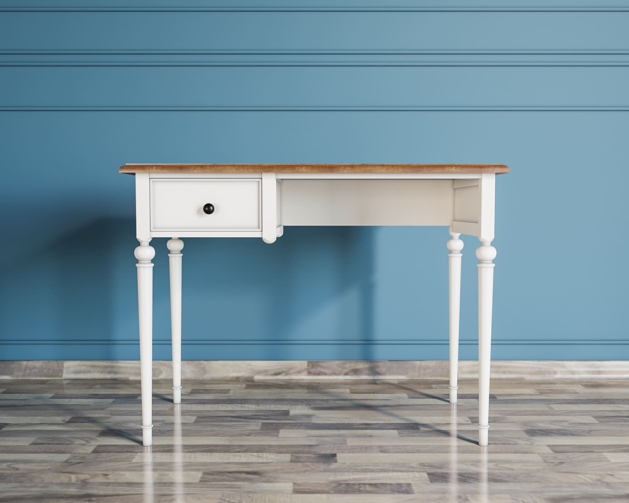 Рабочий стол с ящиком из березы "Odri" малый