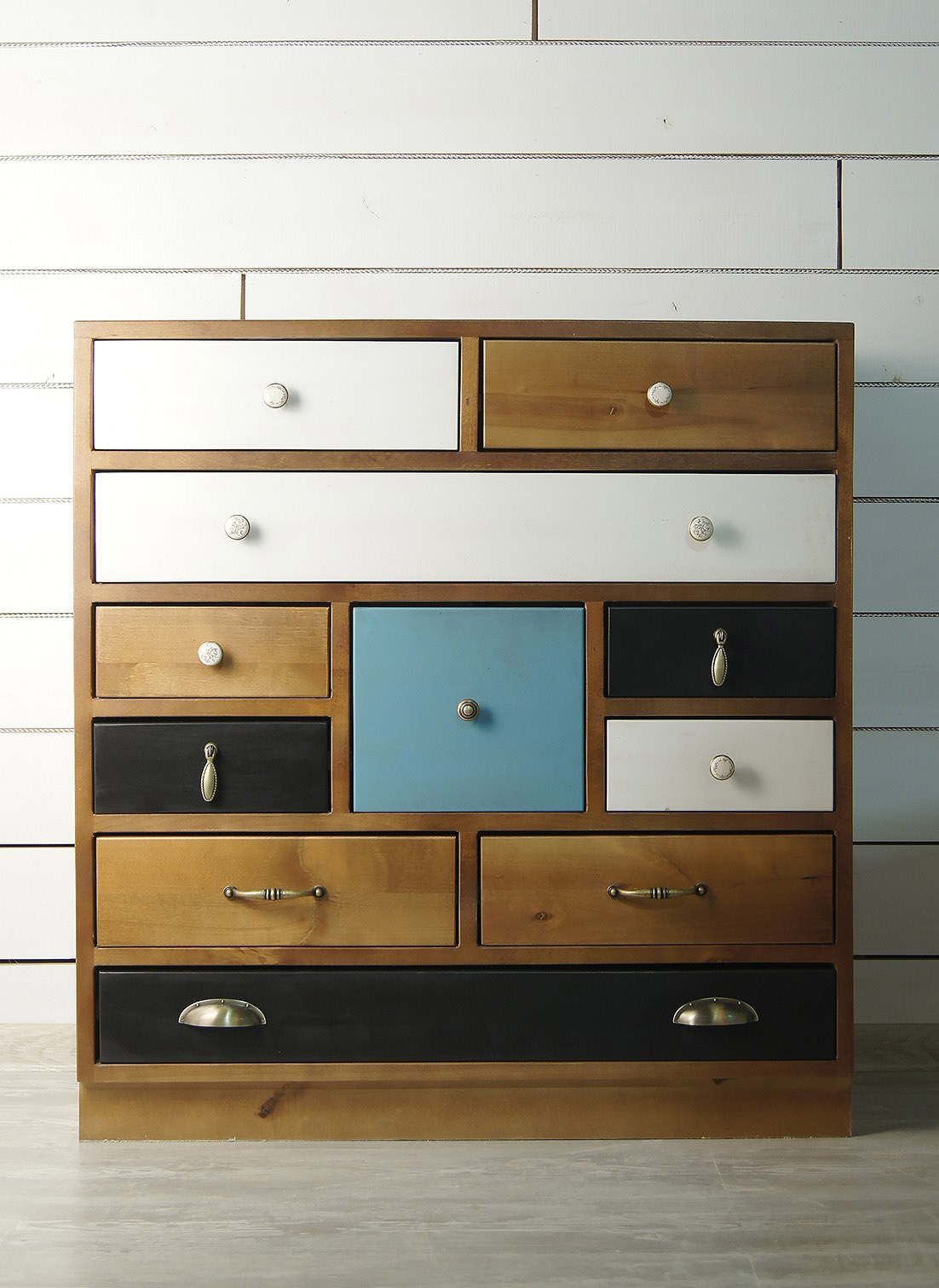 Комод для белья «Aquarelle Birch» 10 ящиков