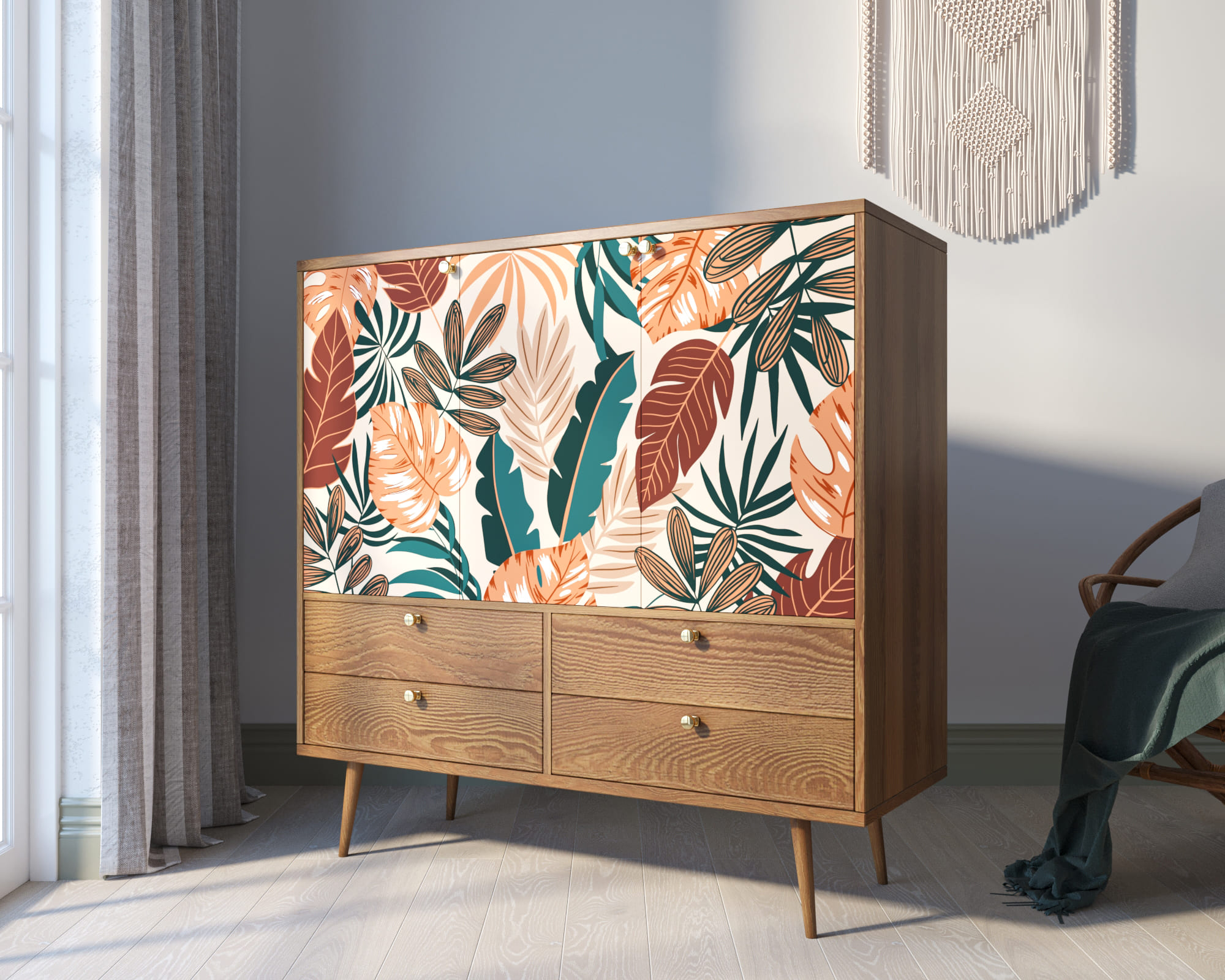 Комод "Berber" большой с ящиками