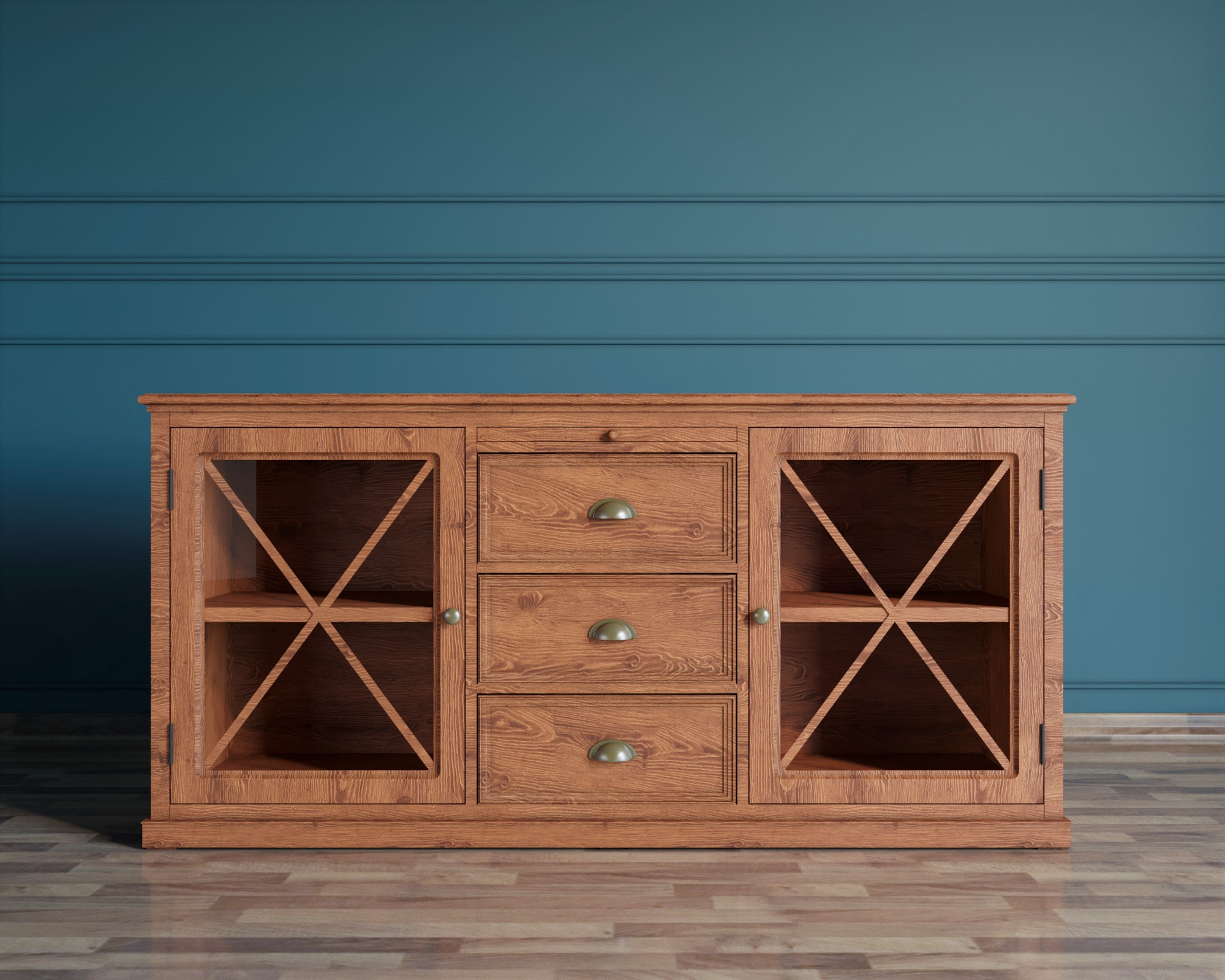 Комод "Palermo natural" с дверками