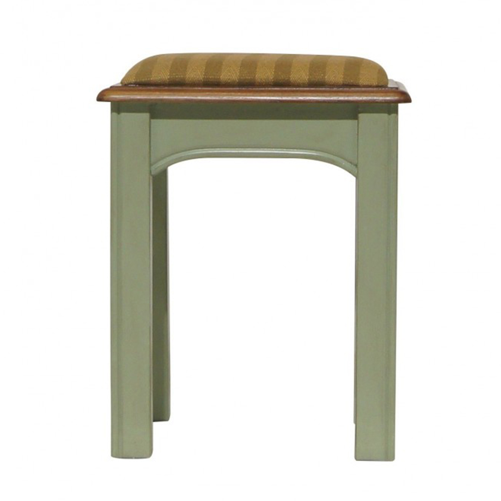 Табурет массив дерева "Olivia" с мягким сидением