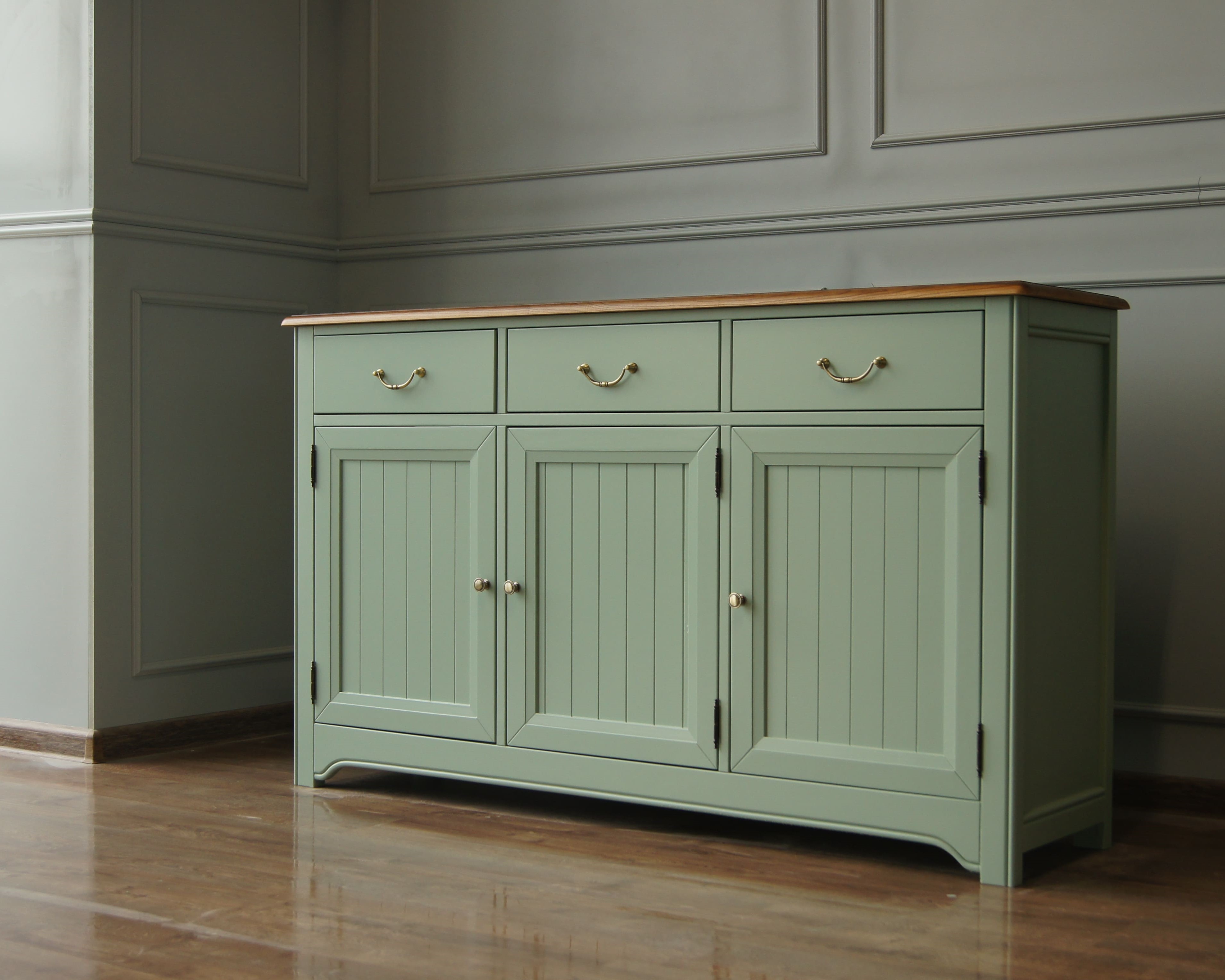 Комод массив Olivia 3 ящика/3 двери