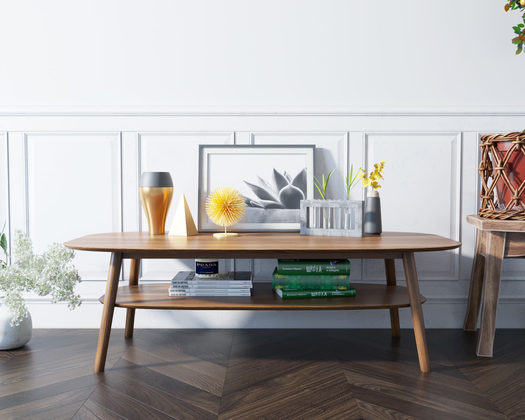 Журнальный стол в Скандинавском стиле "Bruni"