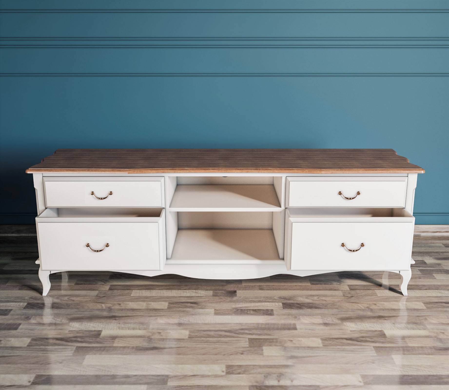 Комод Leontina под TV удлиненный