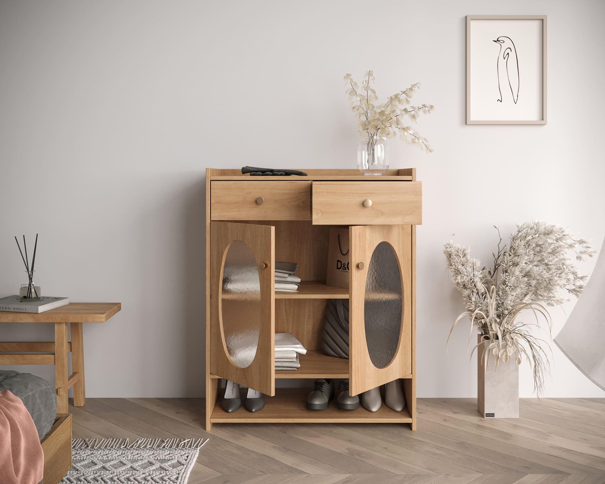 Комод "Bubble" для прихожей арт BBL10