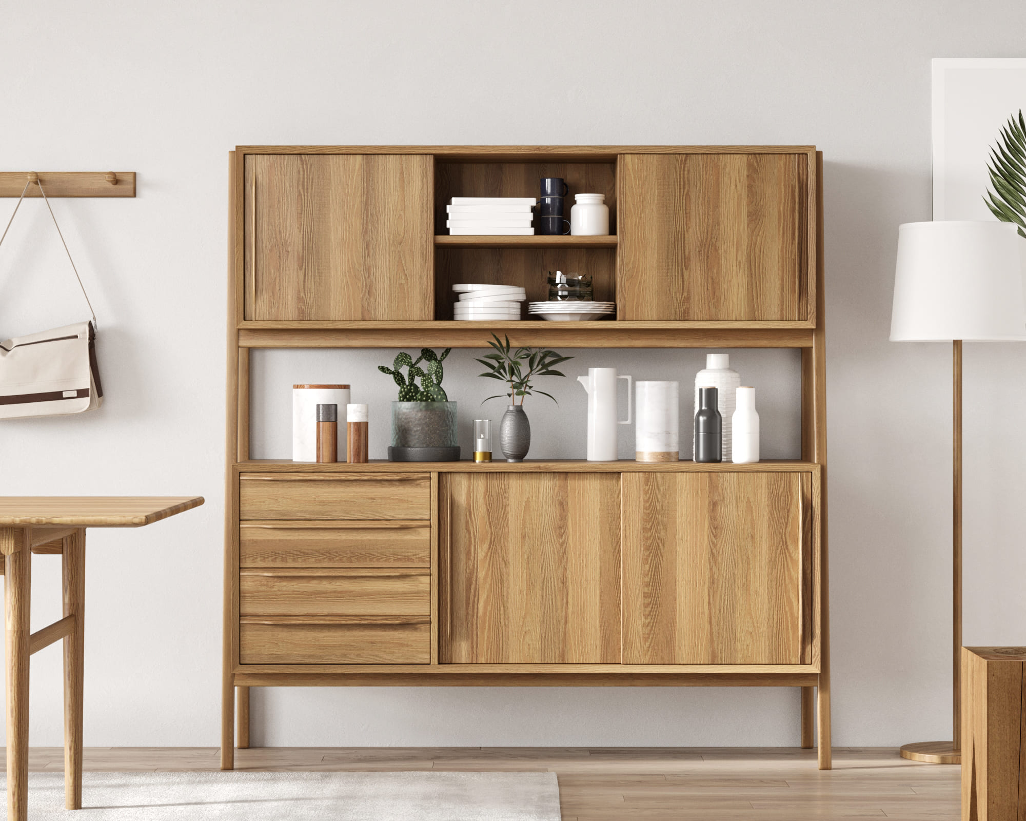 Буфет с ящиками «Bruni" широкий