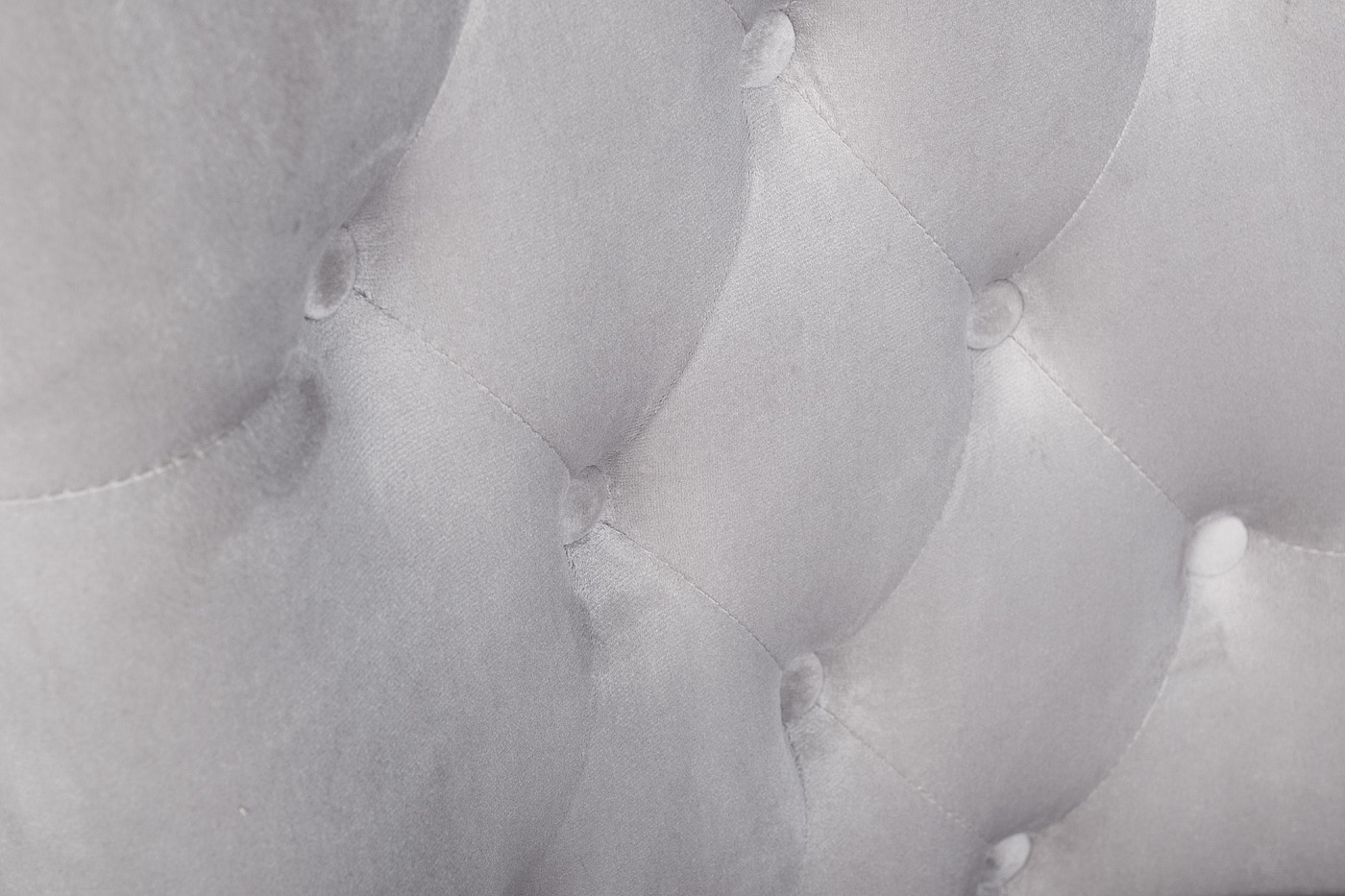 76AR-62105 Стул велюр светло-серый/хром 65*61*93см