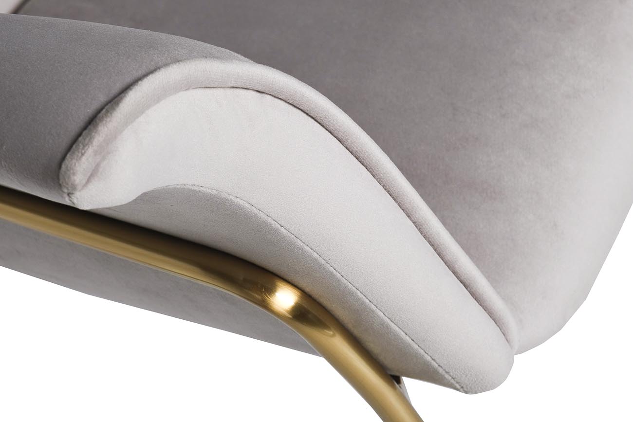 30C-1127-Z GRE Кресло, велюр светло-серый