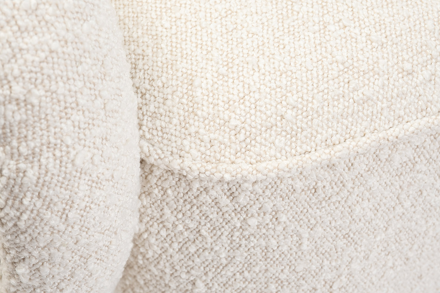 48MY-2688 CRE SL Кресло, букле кремовое, металлические ножки