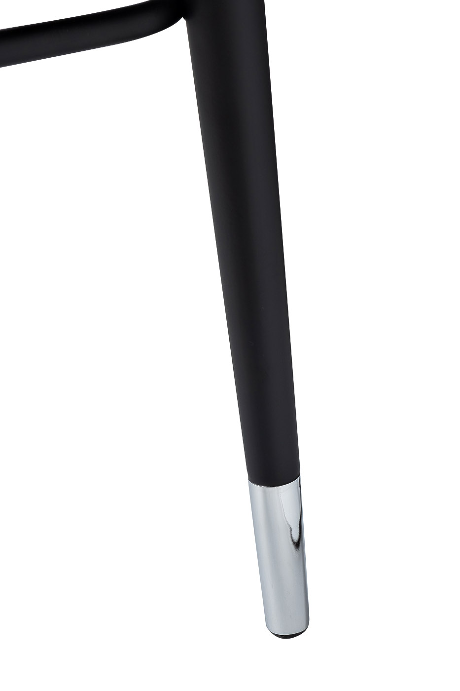 30C-309W SER Cтул барный велюр серо-коричневый с ч/б спинкой