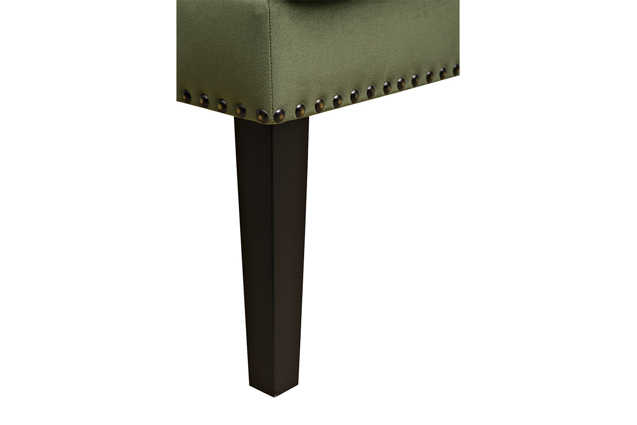 Кресло Rimini велюр зеленый Colton 008-ZEL с подушкой