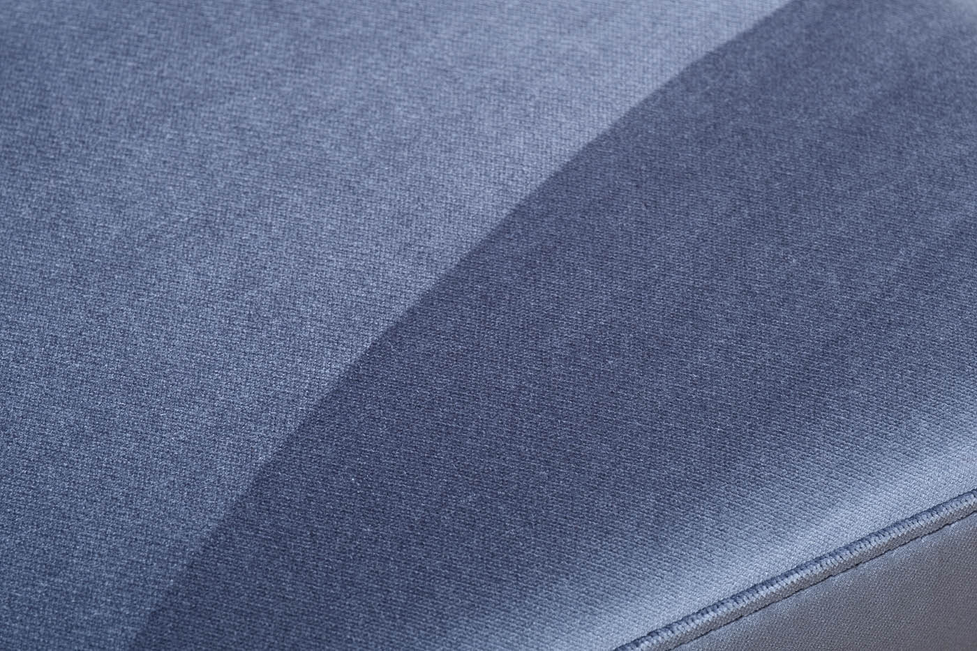 Банкетка Stella 60 прямоугольная синяя Velv Sin