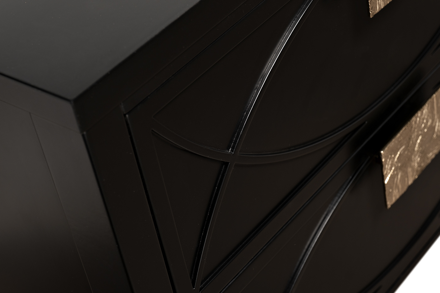 151SV-00008 Тумба прикроватная черная