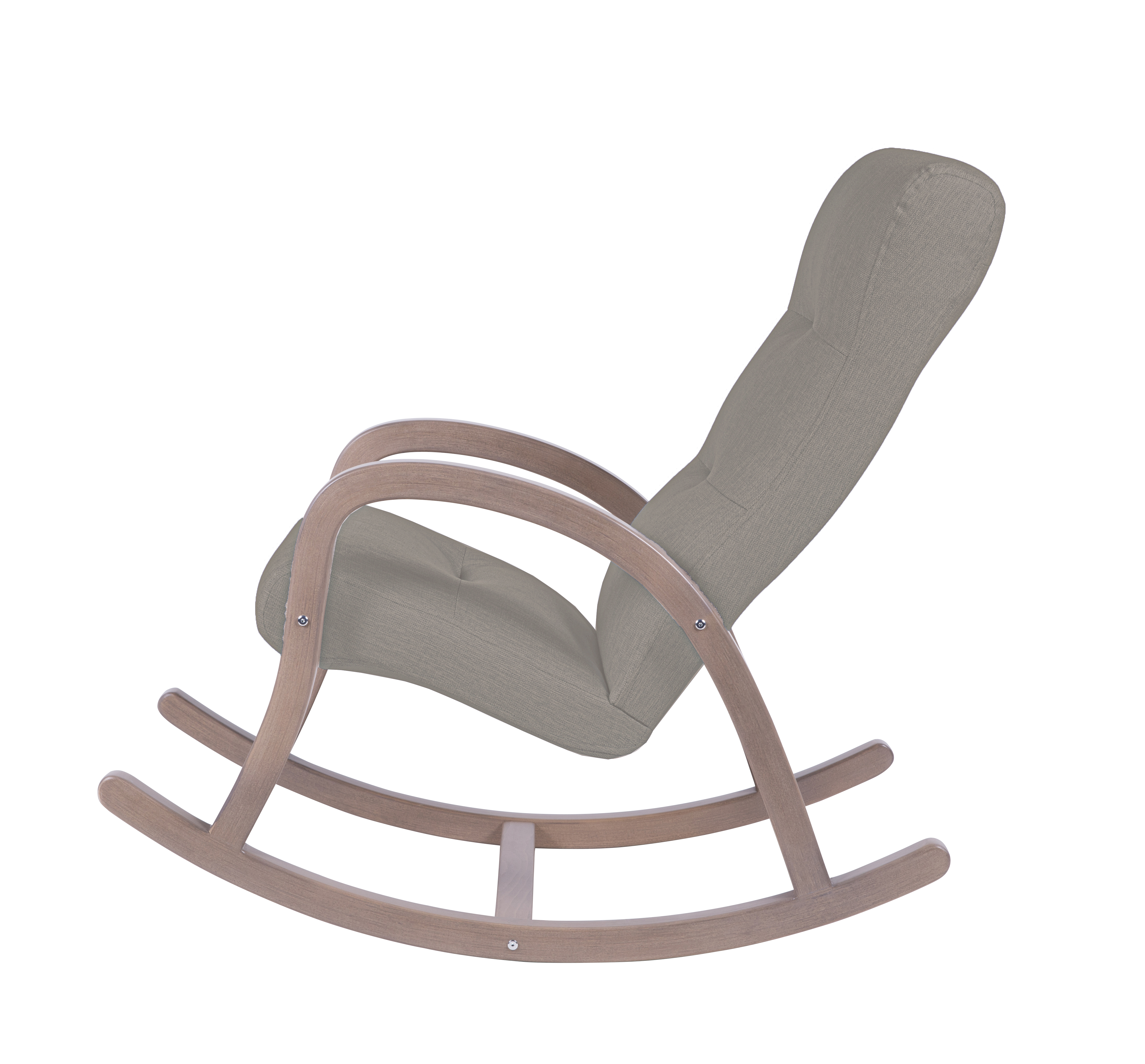 кресло-качалка Камея фреш 04 бежевый каркас Шимо