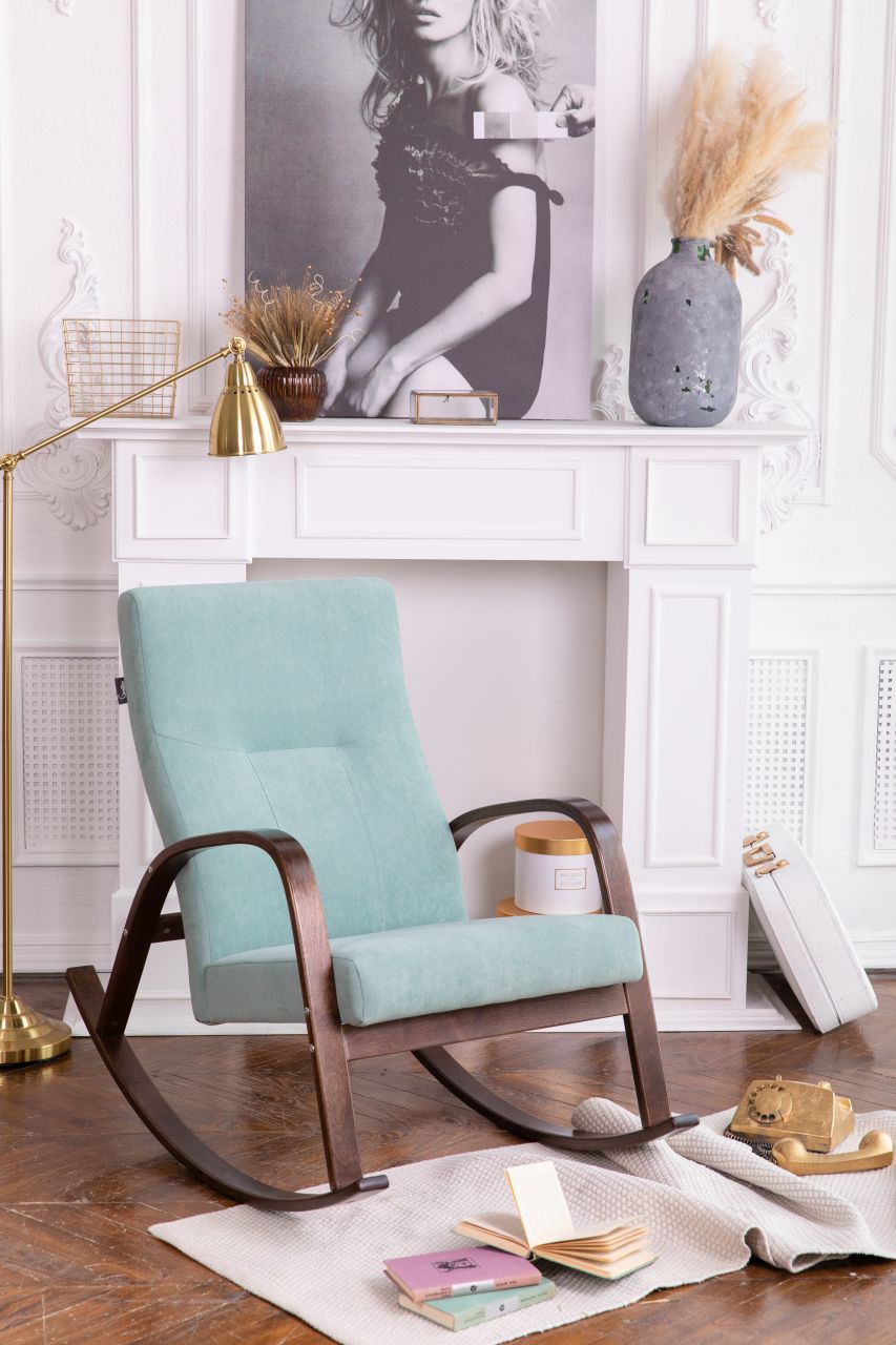 кресло-качалка Ирса  Минт каркас  Венге структура