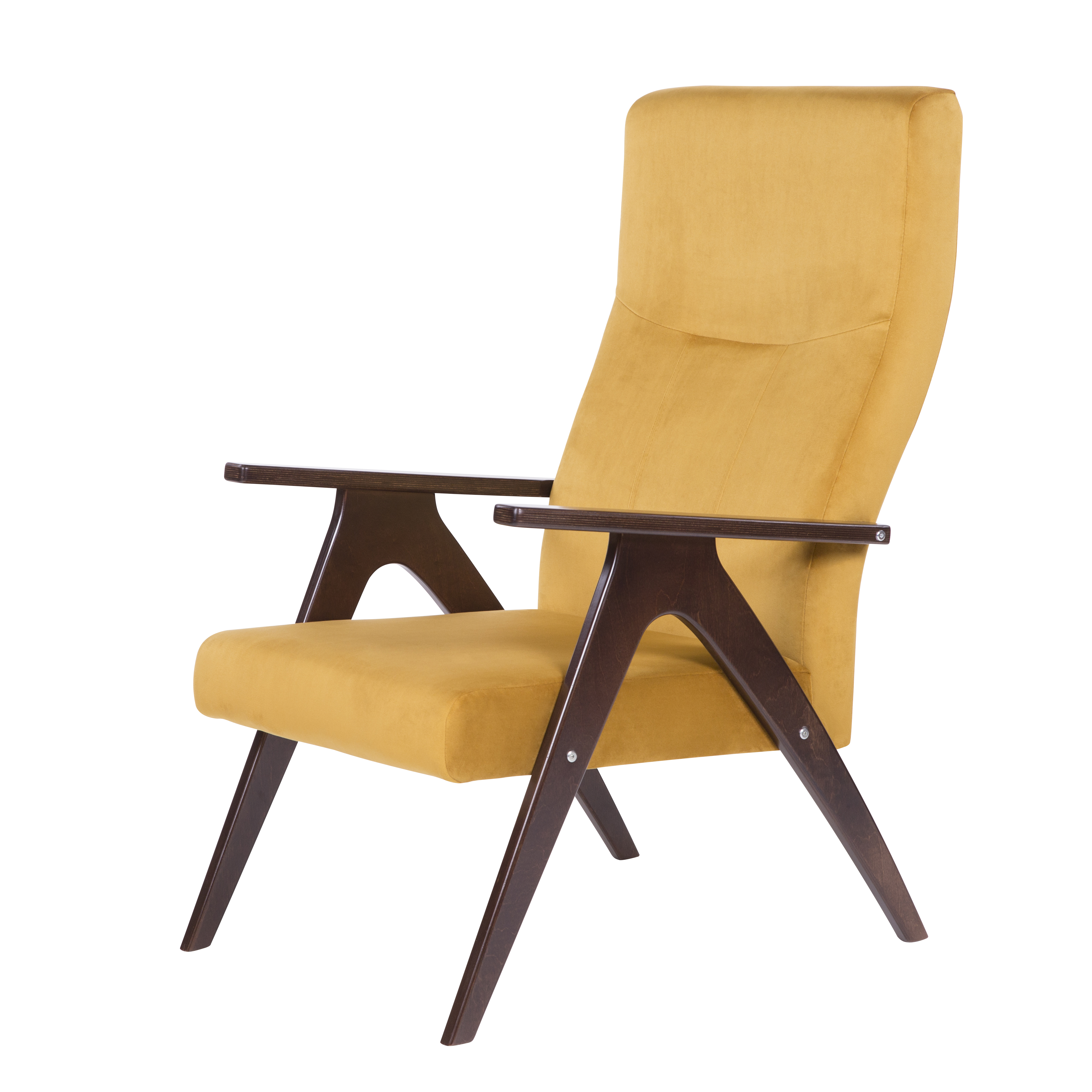 кресло Оскар  Охра каркас  Орех