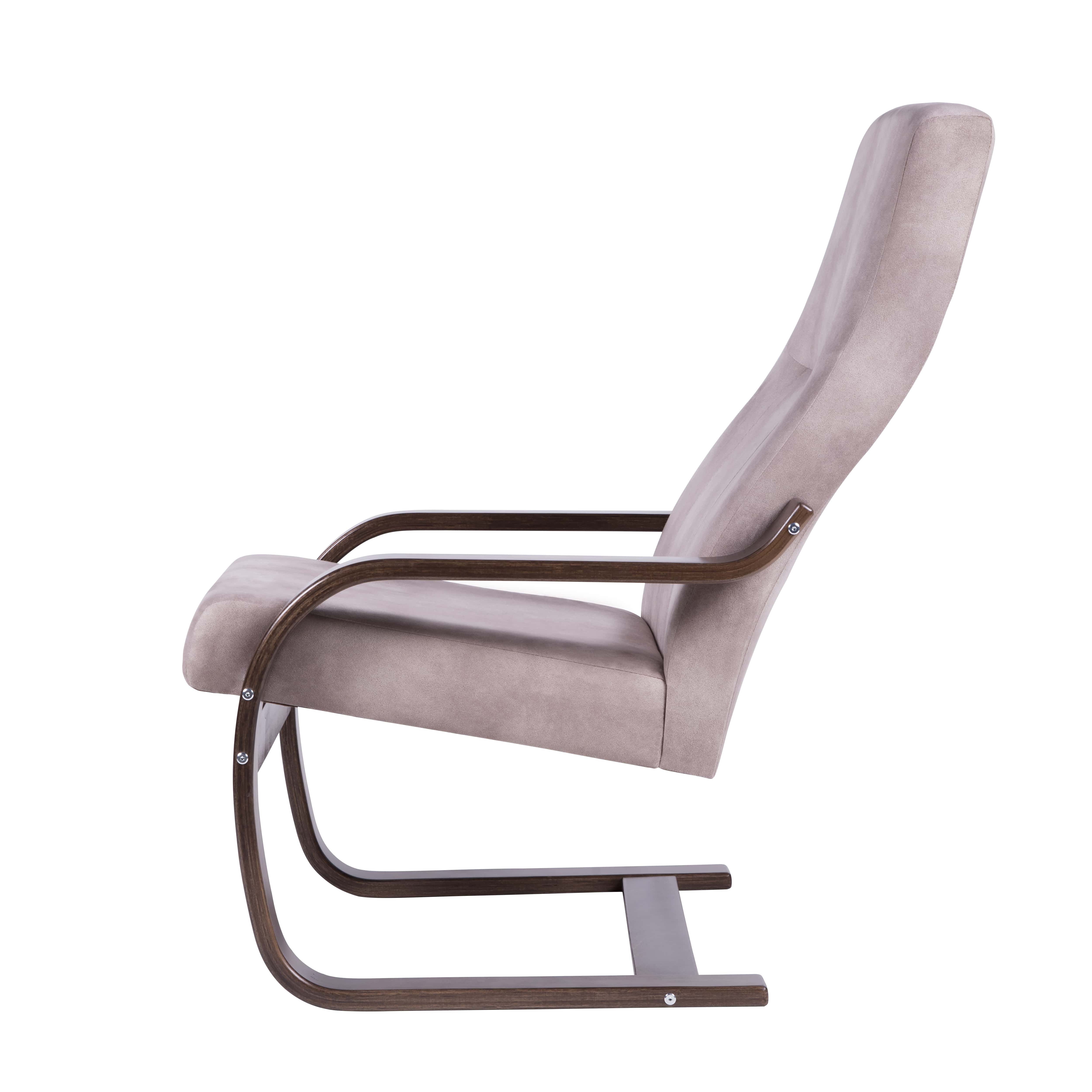 кресло Кристалл  Орех каркас  Орех