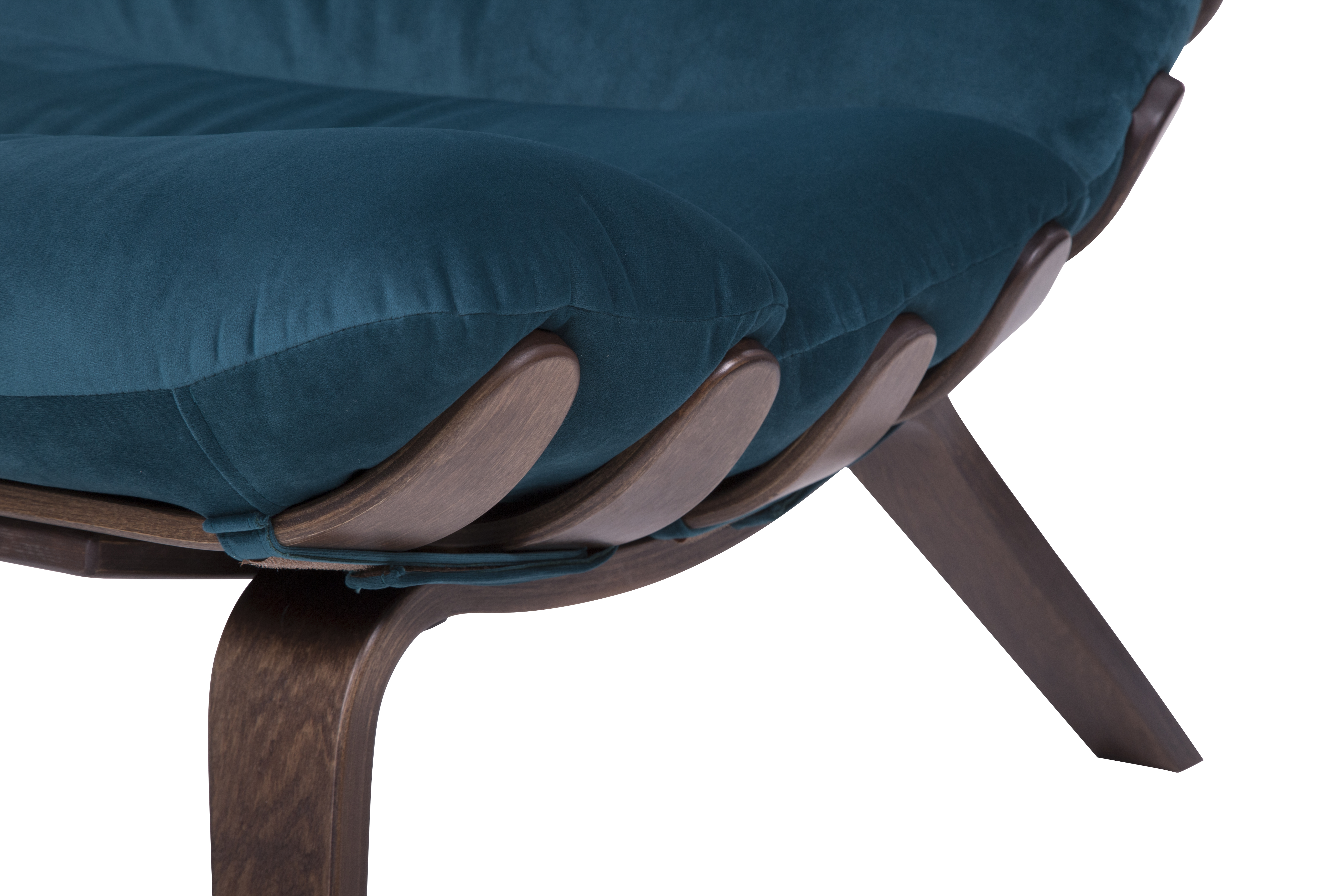 кресло Ессей  Малахит каркас  Орех