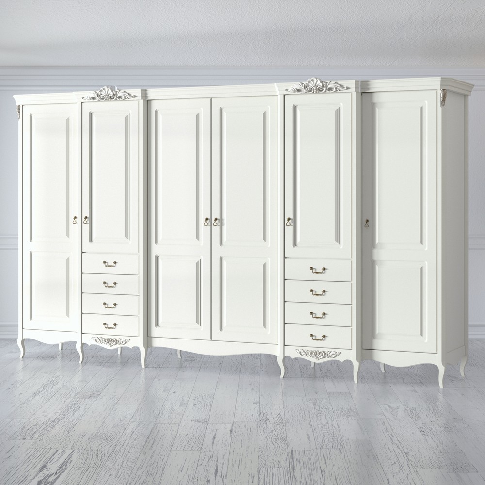 Шкаф 6 дверей